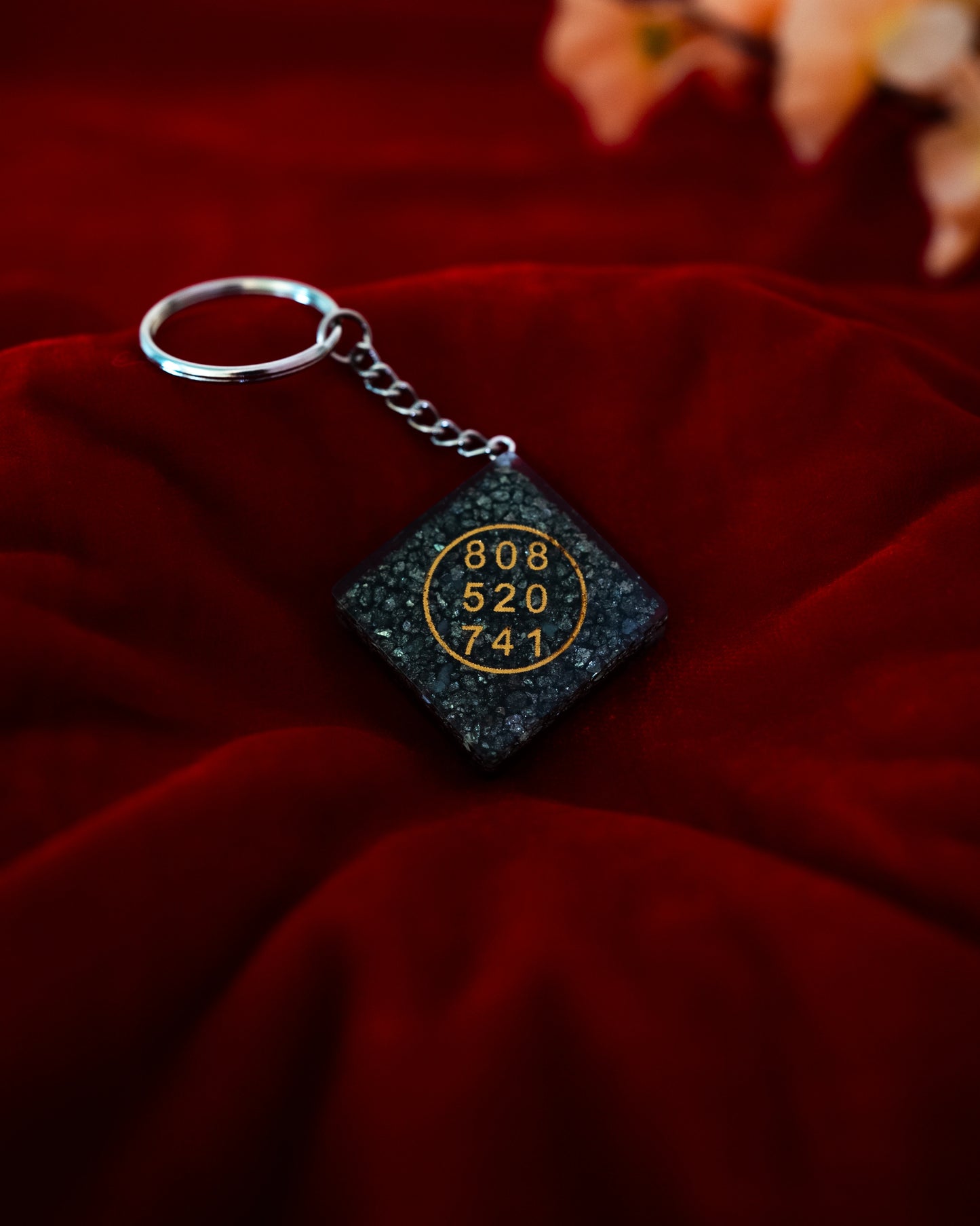 Angel number pyrite key chain | Buy