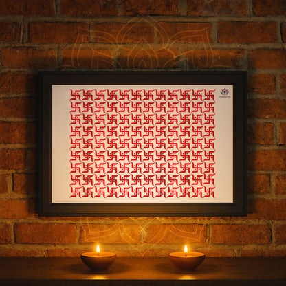 Vastu swastik frame