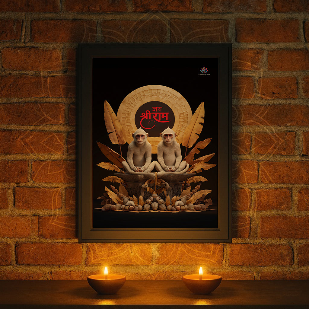 Vastu monkey pairs ( Negative energy remover)