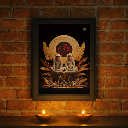 Vastu monkey pairs ( Negative energy remover)