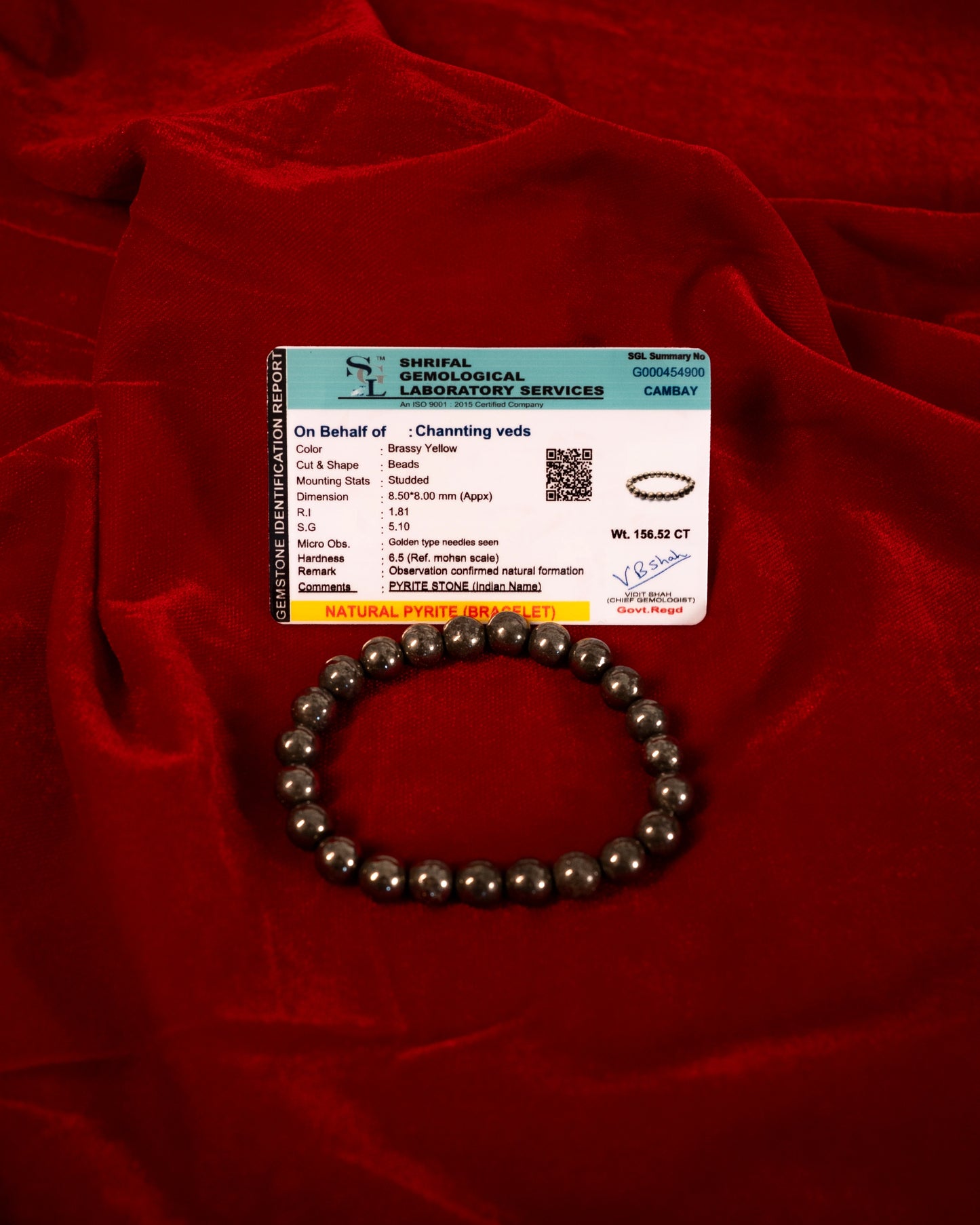 Pyrite Bracelet