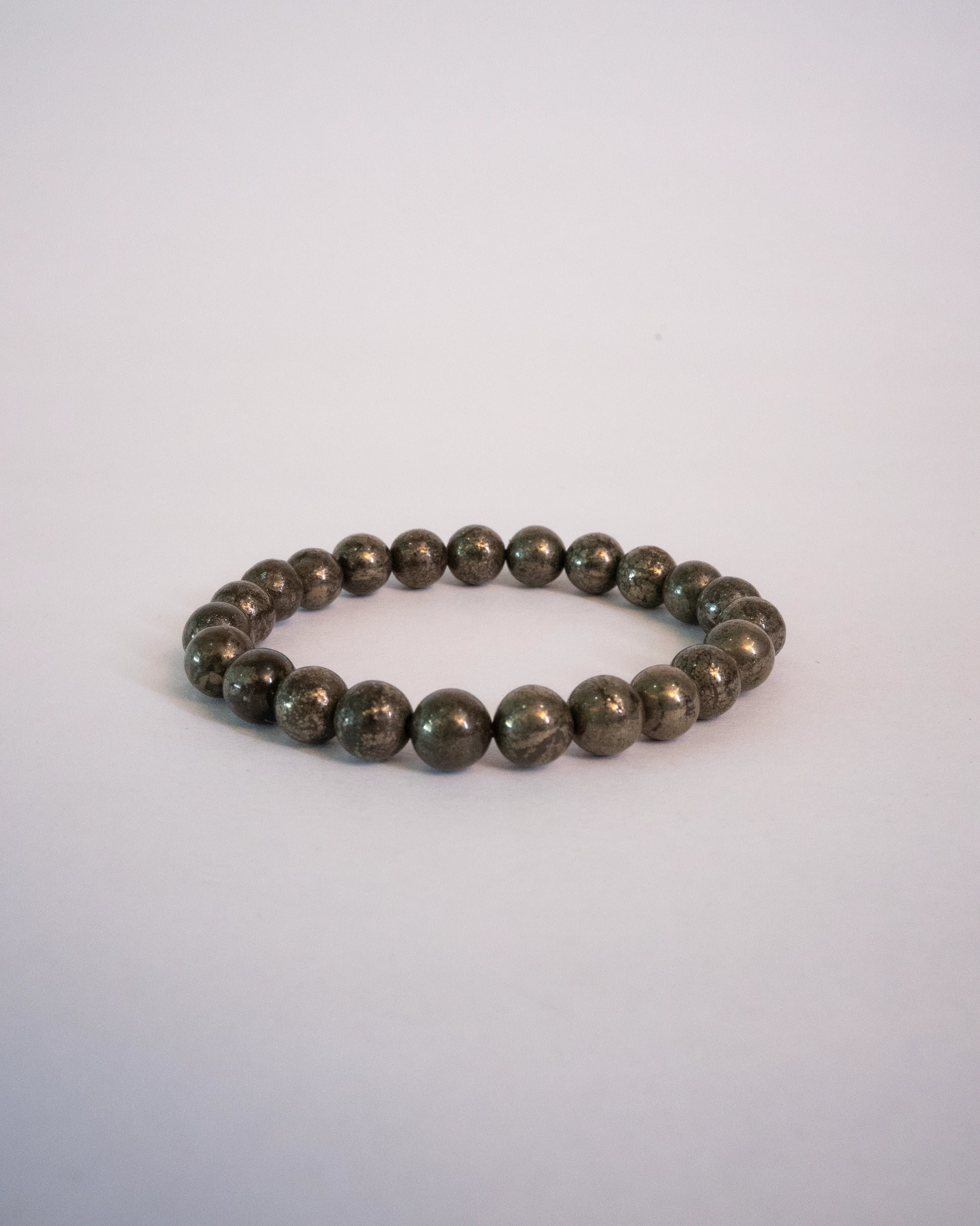 Selenite Plate with pyrite bracelet | Buy